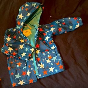 Cutest 3t Hatley star raincoat
